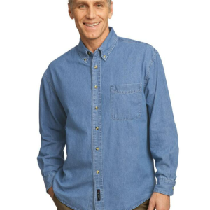 Denim Button Up | Men